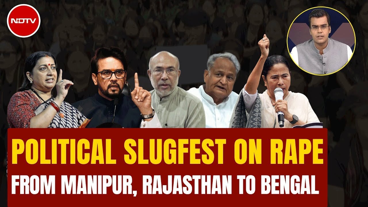 From Manipur, Rajasthan To Bengal: Political War On Crime Against Women | Left, Right & Centre