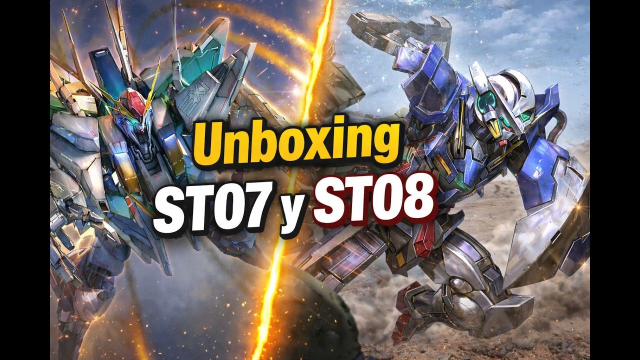 Gundam Card Game ST07 y ST08
