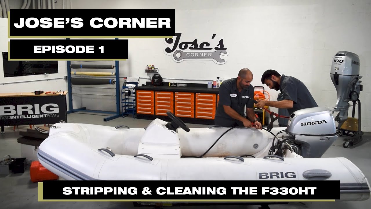 Jose's Corner: Ep. 1 - Stripping and Cleaning A Sunken Falcon 330HT