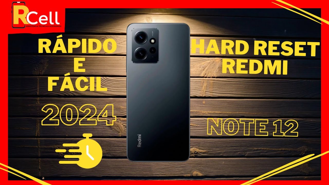 Hard Reset Redmi Note 12 - Restaura&ccedil;&atilde;o de f&aacute;brica - Muiu 14 Android 13
