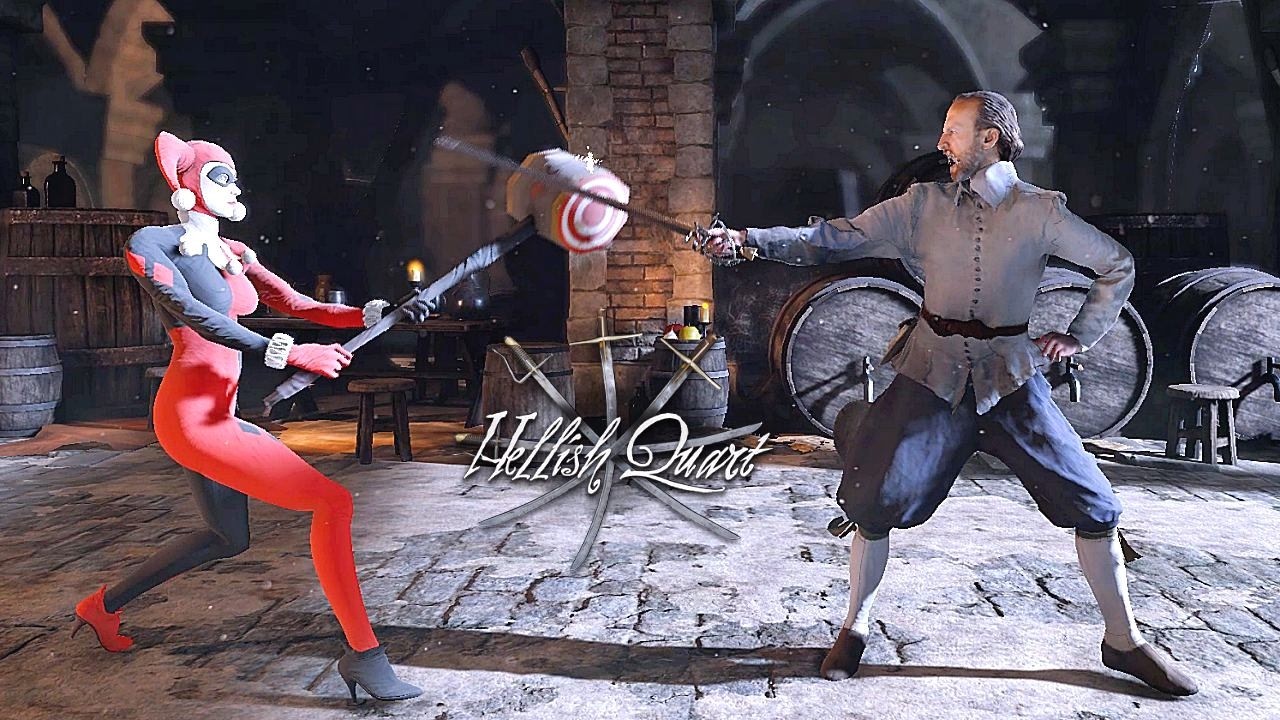 Hellish Quart - Mod Showcase - Classic Harley Quinn【Batman Arkham Knight】