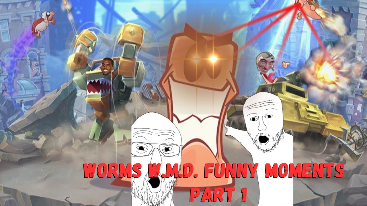 Worms WMD Funny Moments Pt. 1