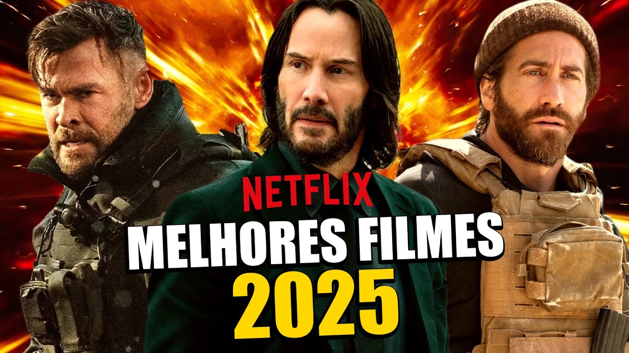 TOP 10 FILMES DE A&Ccedil;&Atilde;O NA NETFLIX 2025