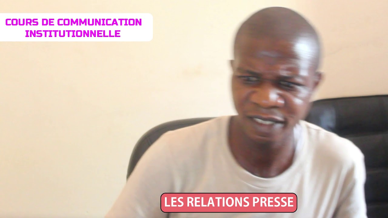 COURS DE COMMUNICATION INSTITUTIONNELLE / OUTILS / RELATIONS-PRESSE