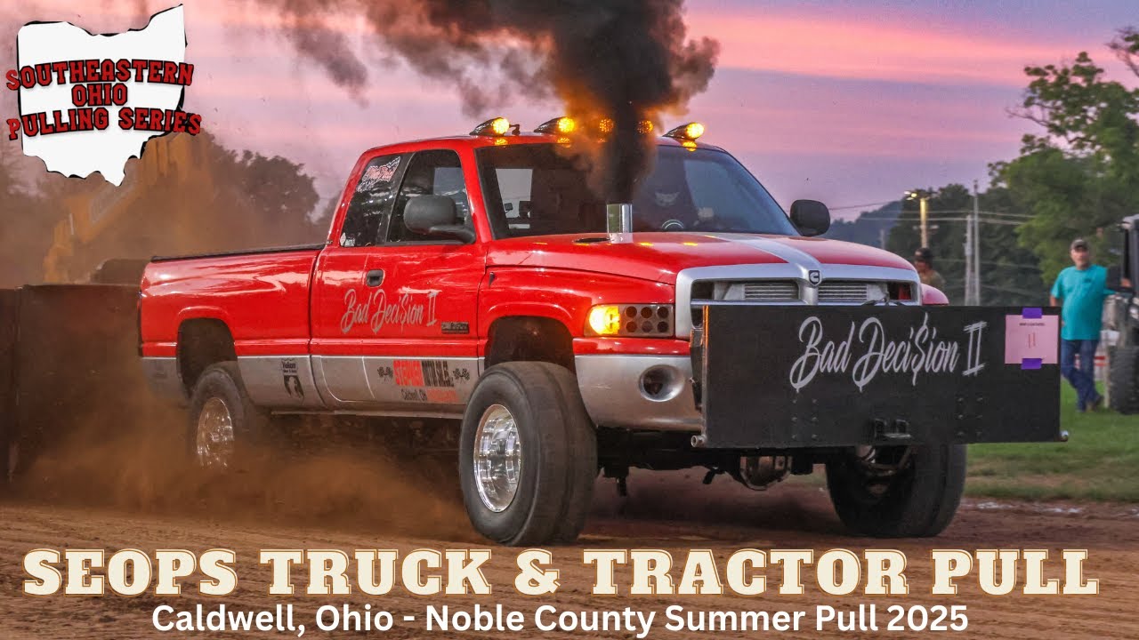Caldwell, Ohio - Southeastern Ohio Pulling Series Truck & Tractor Pull - Noble County Summer Pull