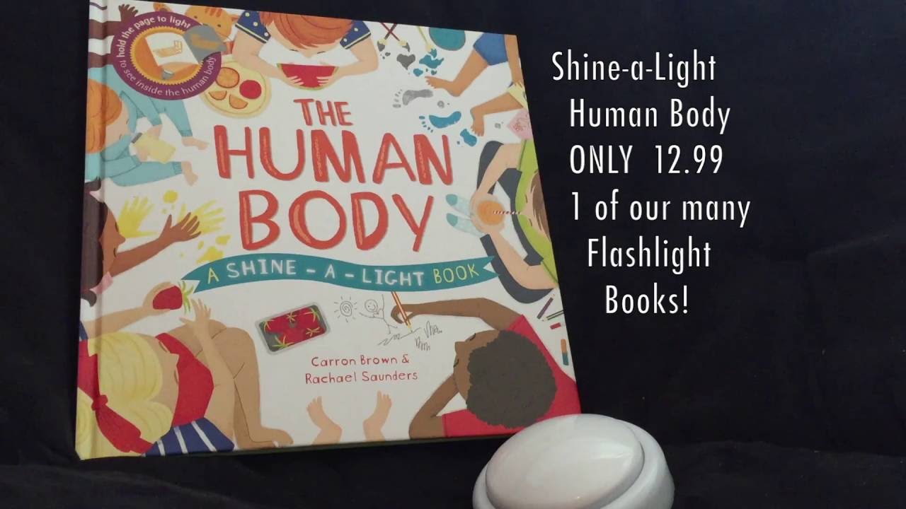 The Usborne Bookshelf - Shine-a-Light Human Body