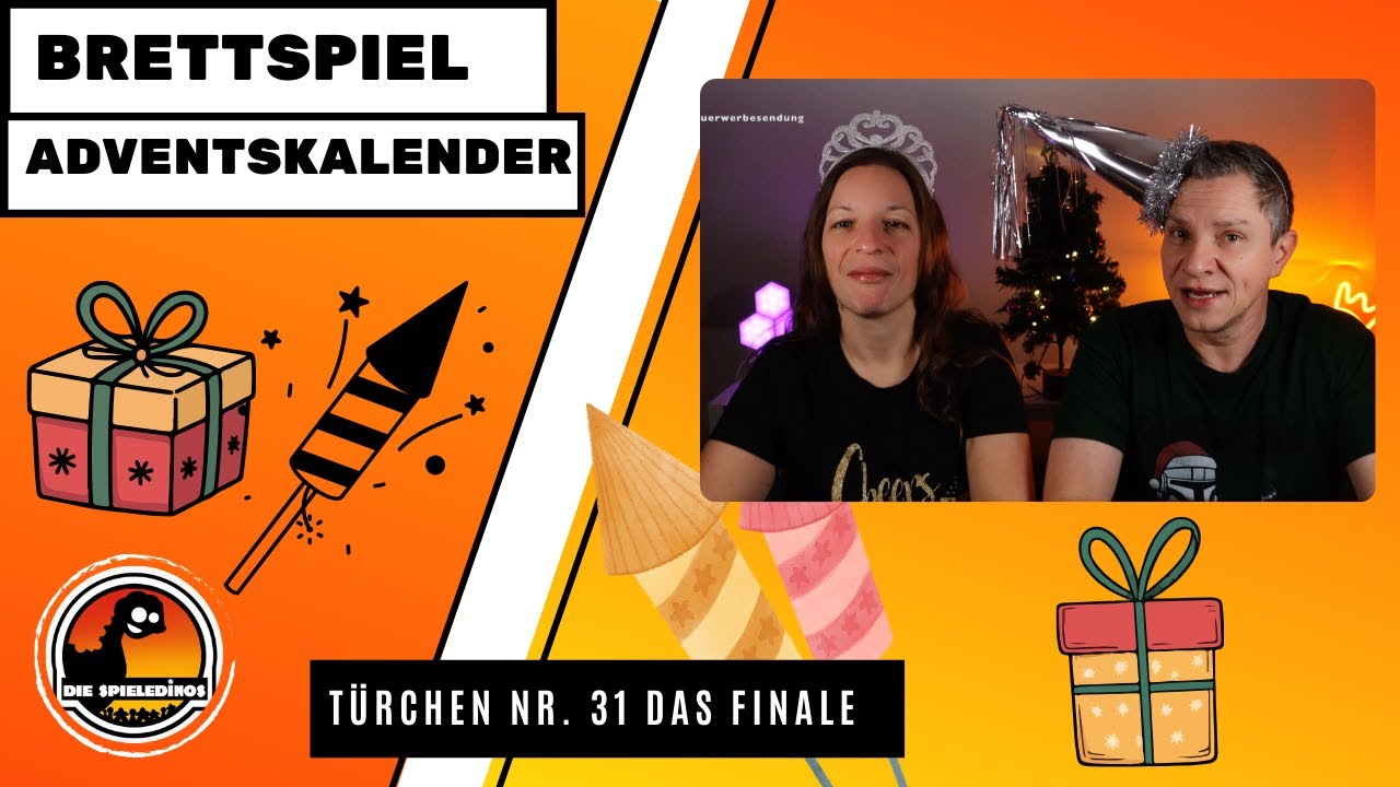 Spieledinos Brettspiel Rätsel Adventskalender 2025 – Türchen 31