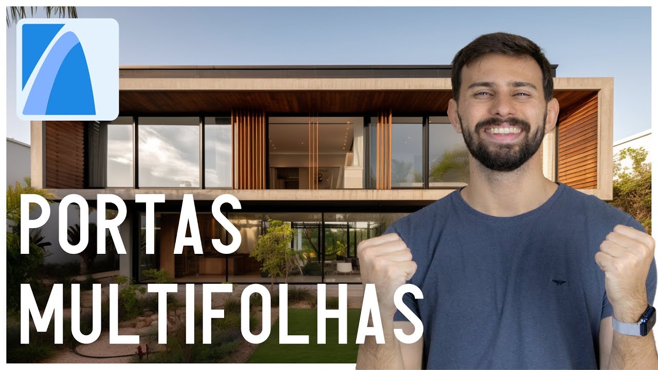 Portas de correr multifolhas do Archicad! - Totalmente gratuito