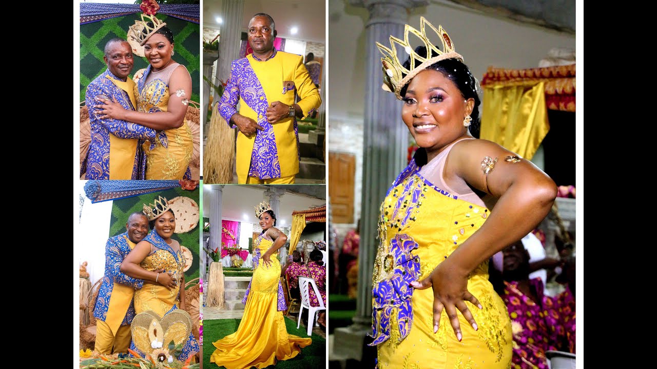 MARIAGE COUTUMIER EVA ET GIRESSE PARTIE 1