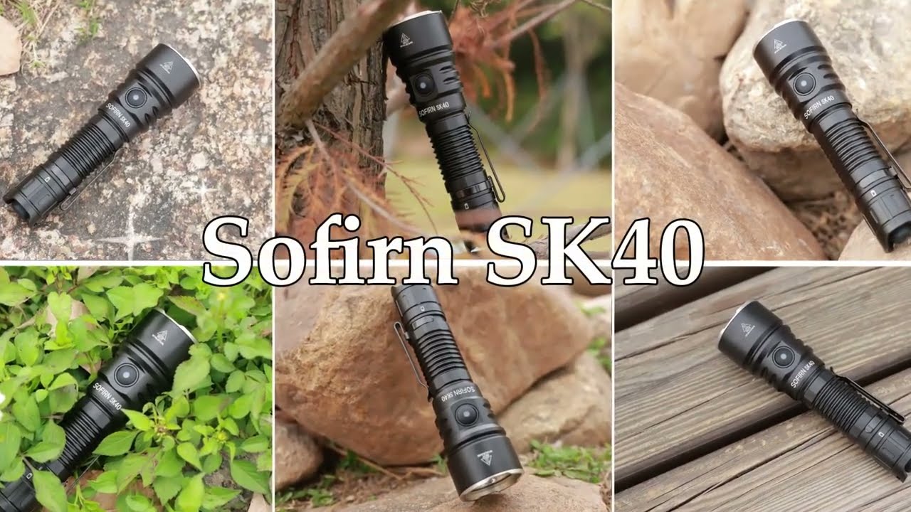 🔦 SOFIRN SK40 – Boost Driver тактически фенер 3200 Лумена / 580 метра
