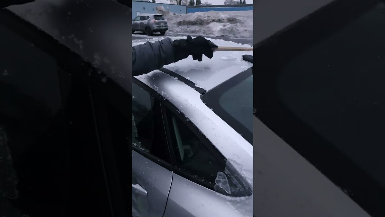 Removing Ice formed by Freezing Rain