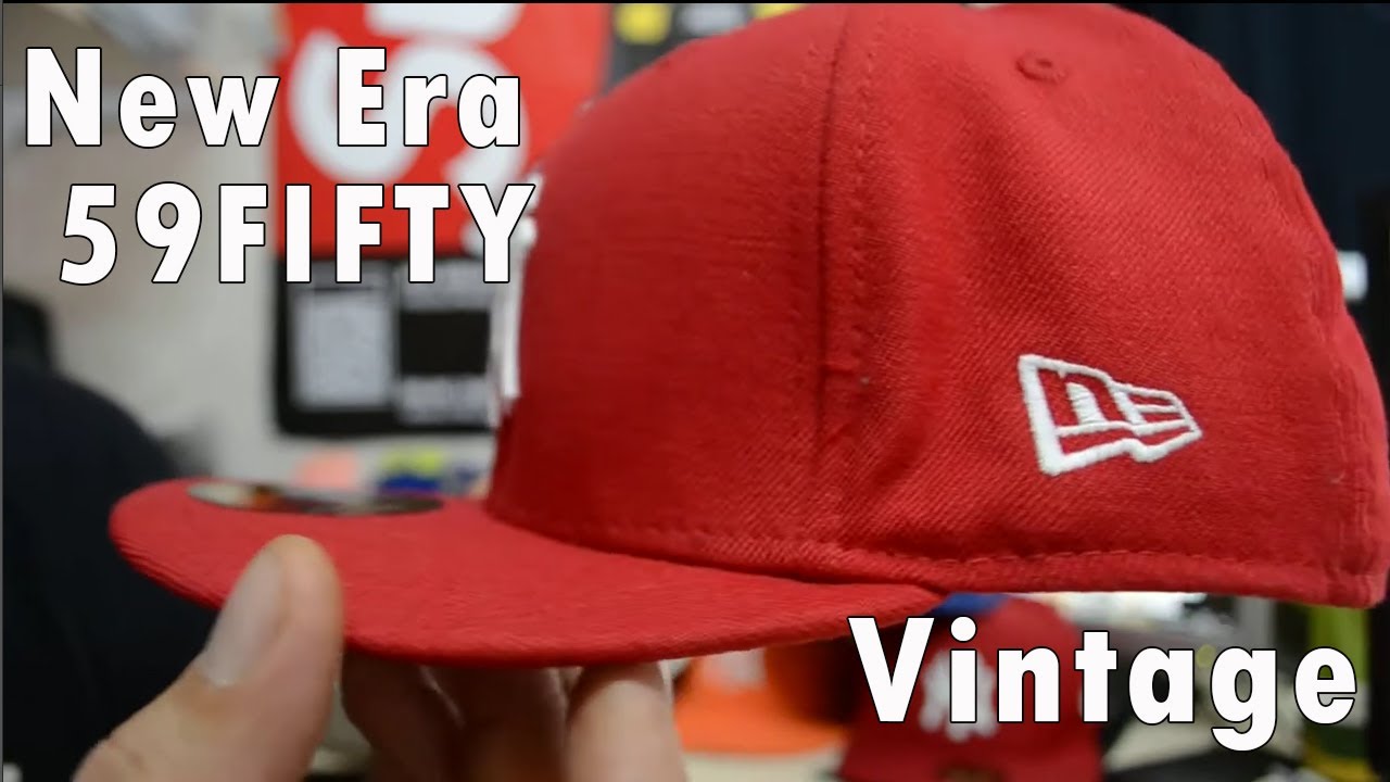 Бейсболка New Era 59FIFTY RED винтажная модель из 100% шерсти
