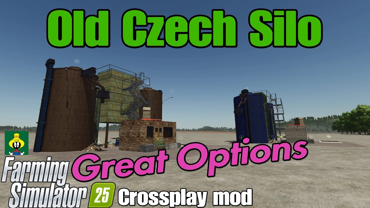 Old Czech Silo / FS25 crossplay mod