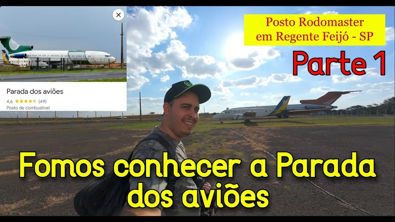 Fomos conhecer a Parada dos aviões, parte 1