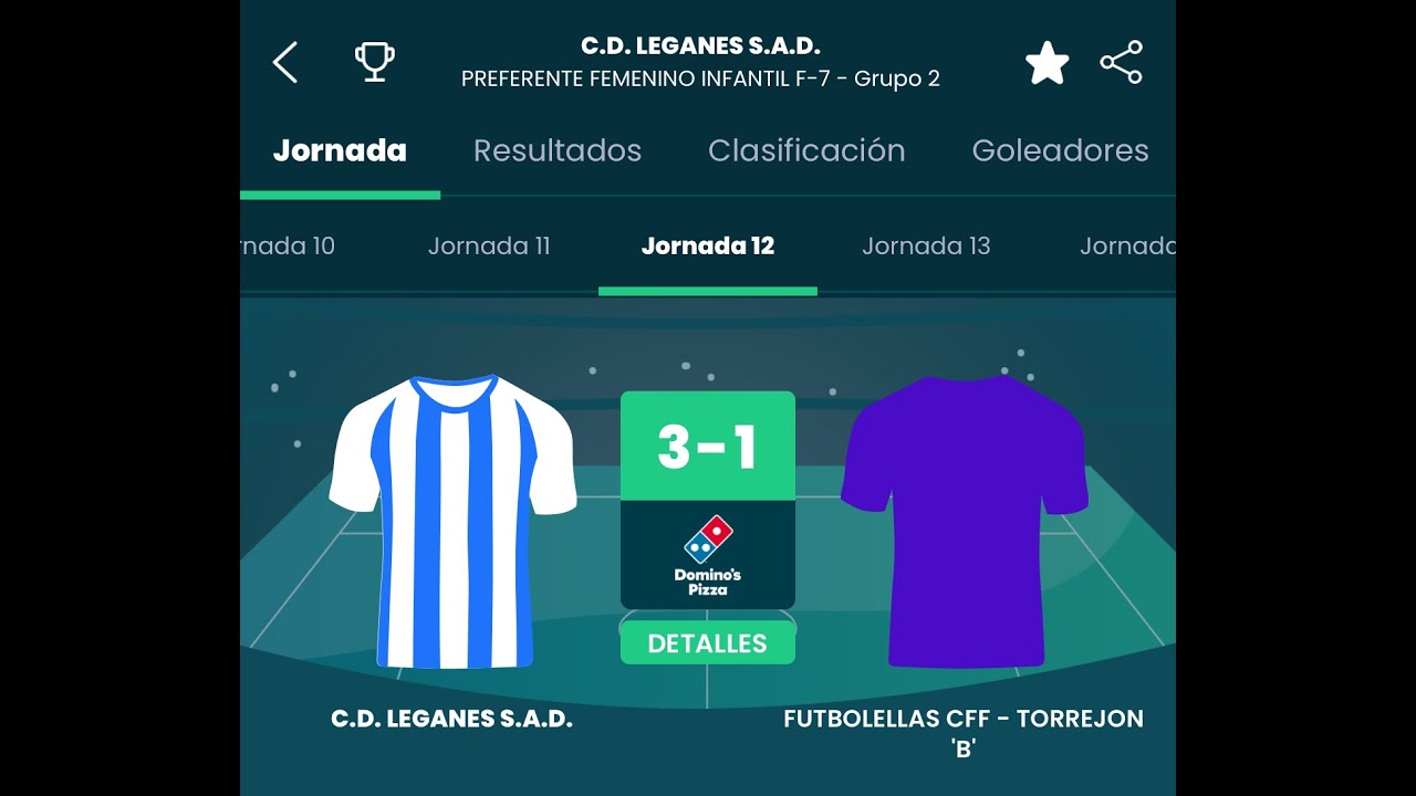 JOR 12 LEGANES vs FUTBOLELLAS