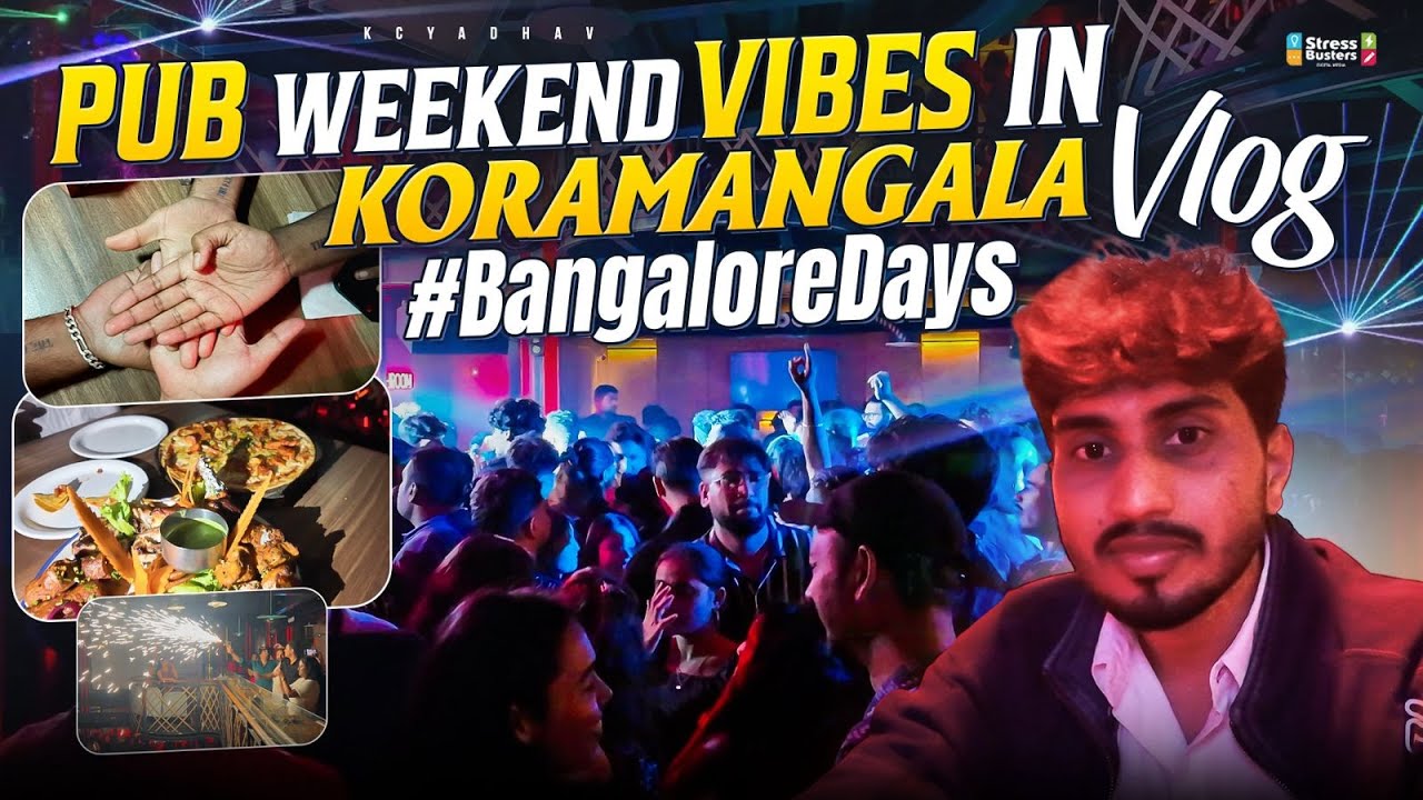 Pub Weekend Vibes in Koramangala | Bangalore Nightlife Vlog | @HashtagKC
