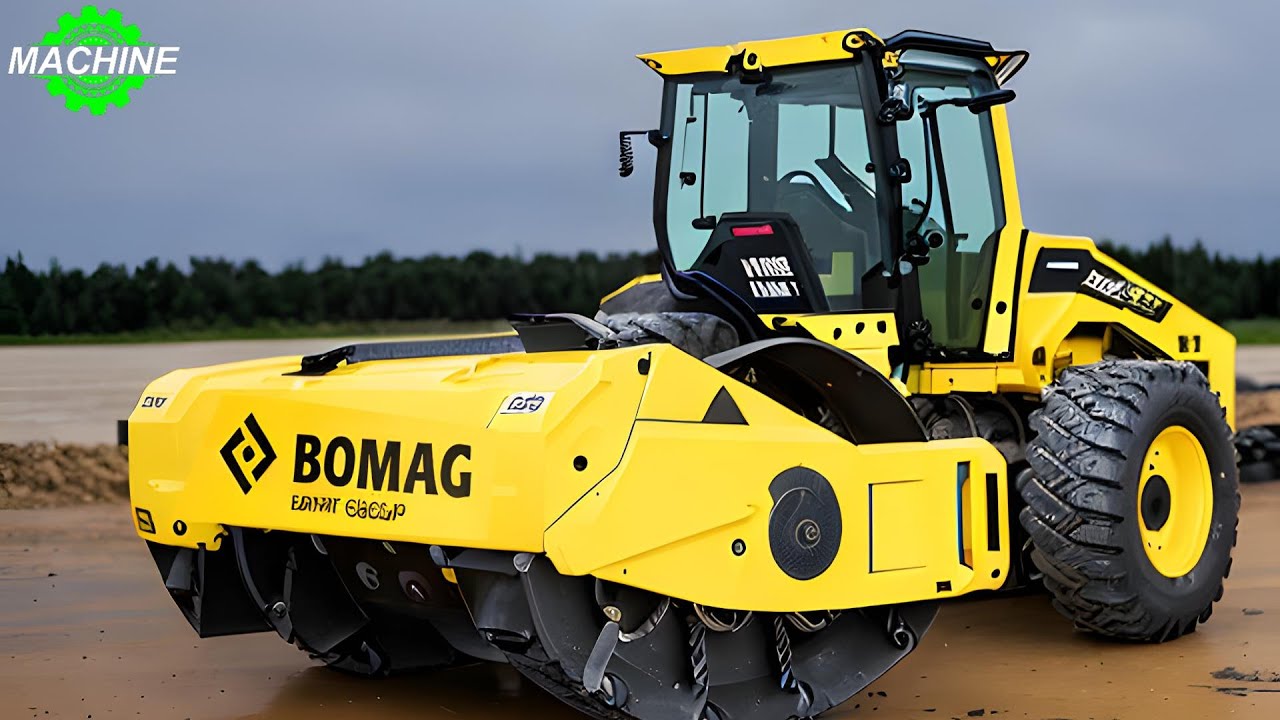 World&rsquo;s Biggest Road Roller That Are At Another Level 🚀 1 -  Awesome Technology And Heavy Equipment