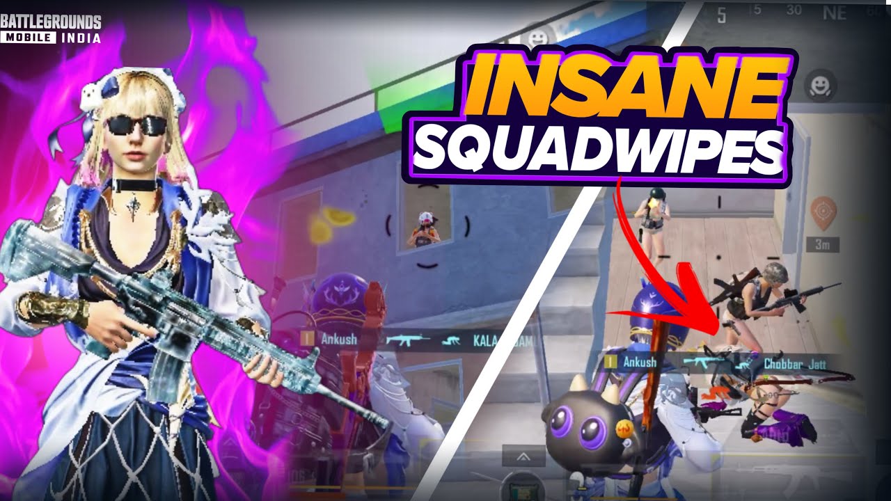 INSANE Squad Wipes that are *Must Watch* | BGMI