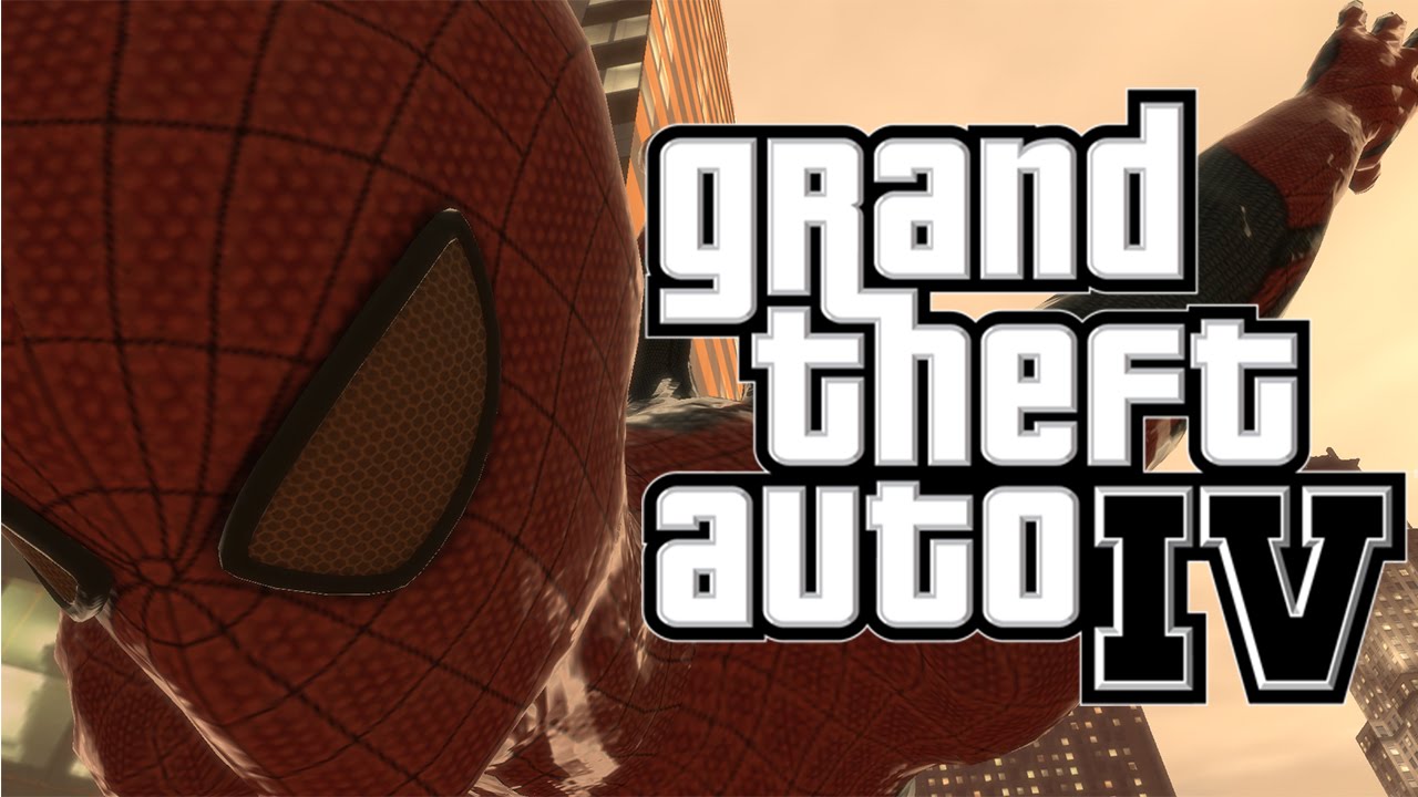 GTA 4:SPIDERMAN MOD! With Web Swing! - MOD SHOWCASE