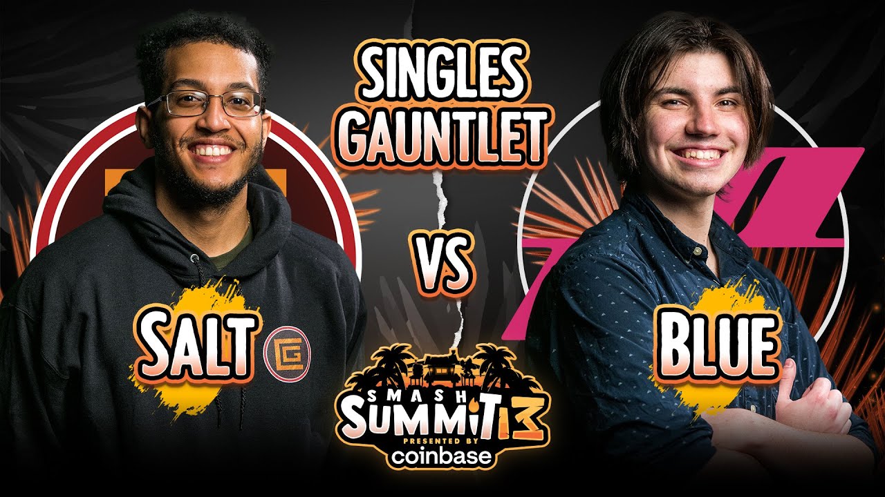 Salt vs Blue - Singles Gauntlet: 3rd Place Tiebreaker - Smash Summit 13 | Captain Falcon vs Fox