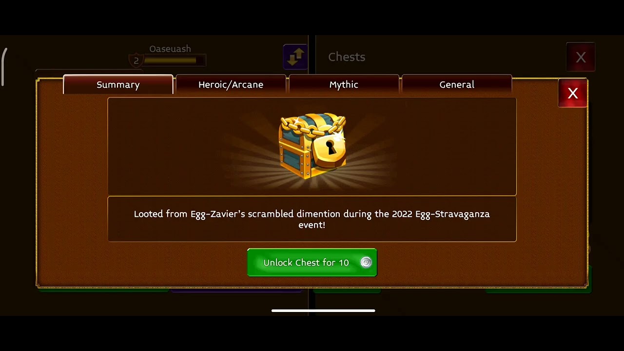 OPEN Egg-Zavier's Huevos Arcanos Crate Arcane Legends Event 2022 Egg-Zavier