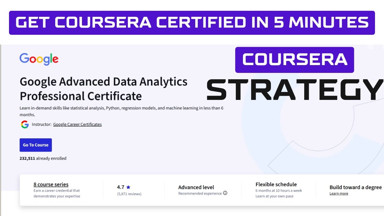 Finish Coursera Courses Faster | Study Hacks & Online Learning Tips