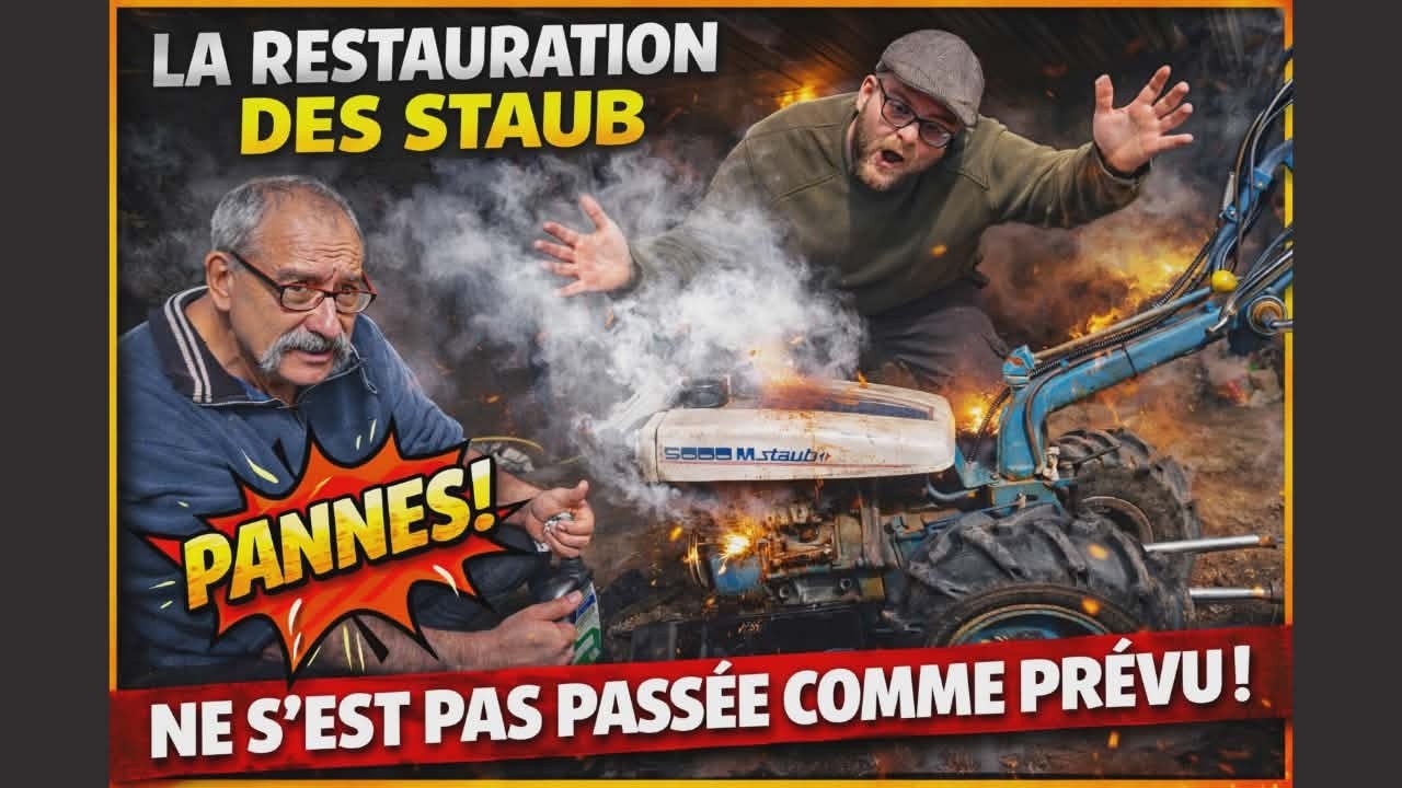 la restauration des staub ne s'est pas passée comme prévu !!