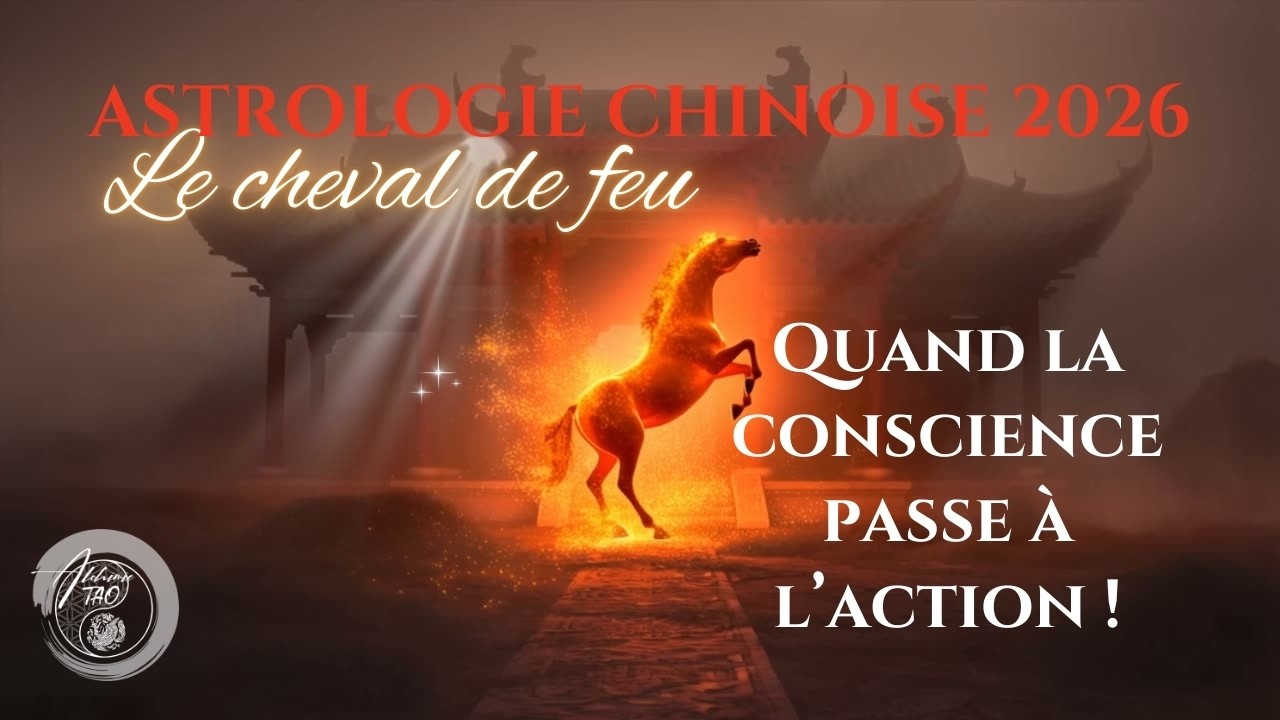 ASTROLOGIE CHINOISE 2026 : les énergies du Cheval de Feu 🔥 Quand la conscience passe à l'action !