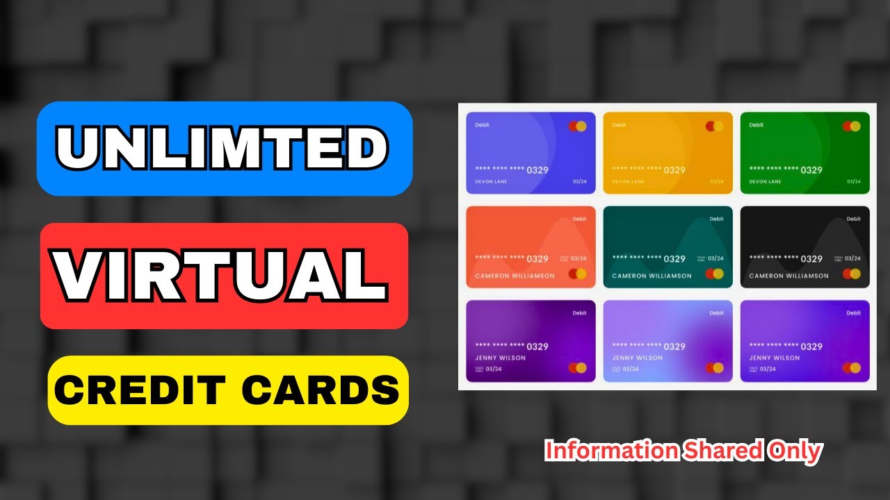 Free Virtual Credit Cards Online (Safe & Easy Guide)✅