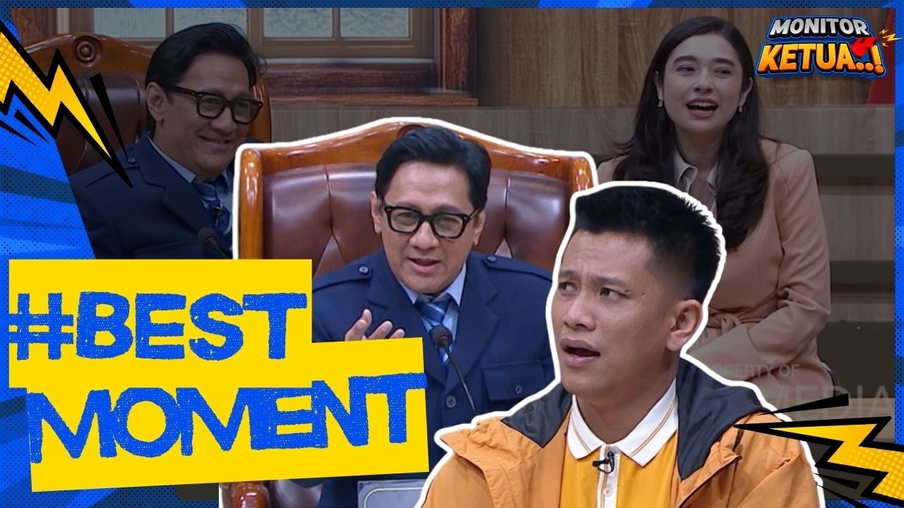 KETUA PANIK BANGET! Ditanyain Ini Sama Boris Bokir #BestMoment Monitor Ketua