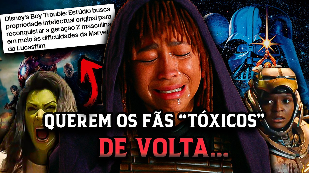 O “problema com garotos” que está afundando Marvel e Star Wars!
