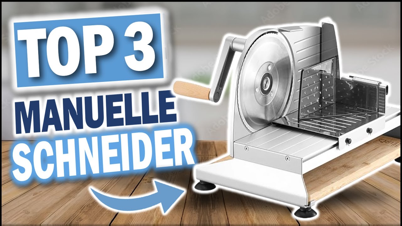 TOP 3 MANUELLE ALLESSCHNEIDER 2026 | Top 3 manuelle Allesschneider Vergleich