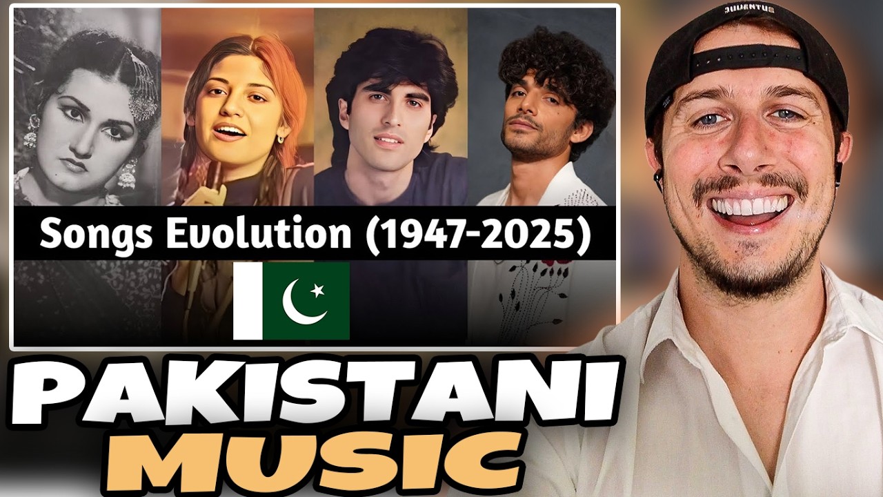 Reacting to Pakistani Music Evolution 🇵🇰 (1947&ndash;2025)