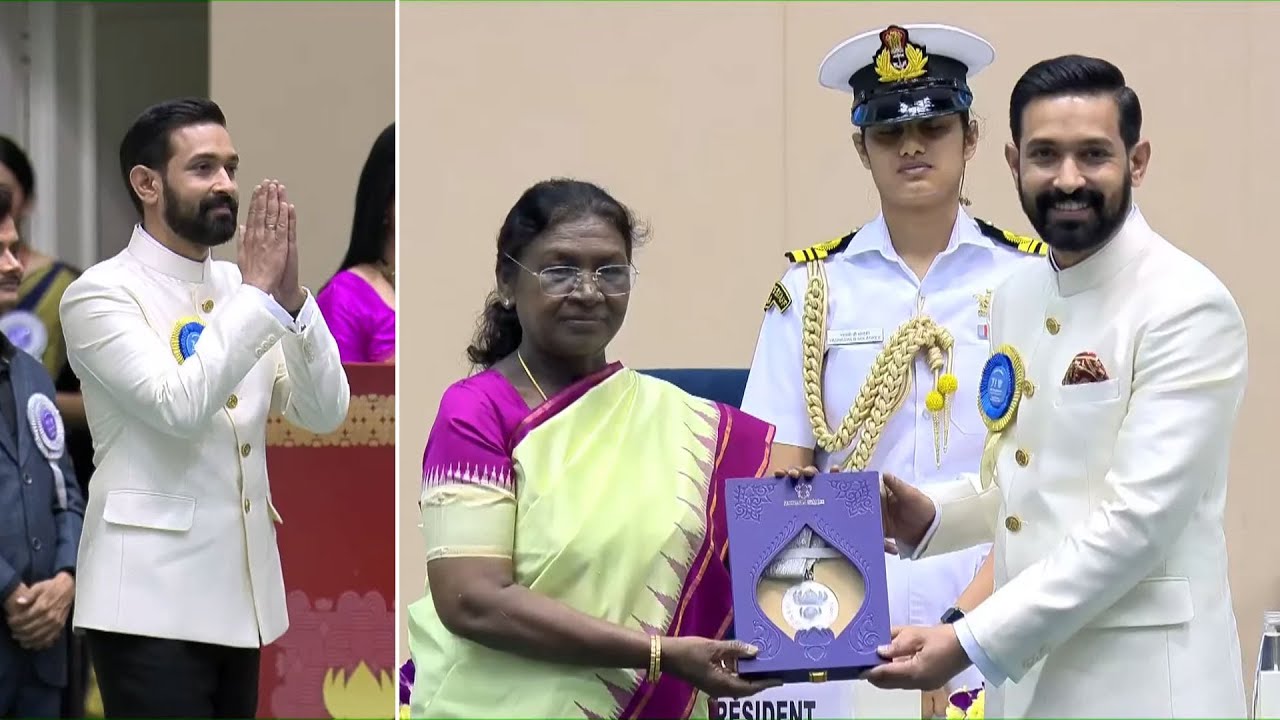 Vikrant Massey Receives National Award For 12th Fail Movie | 71st National Film Awards