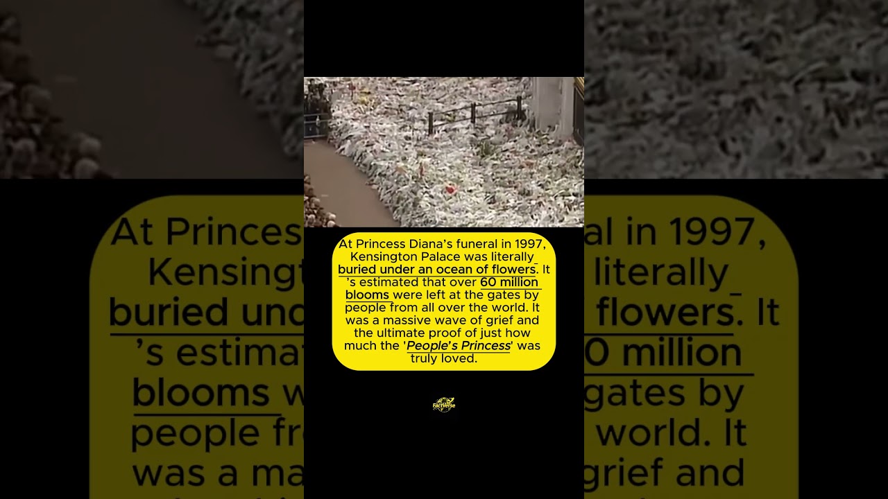 Princess Diana: The Day London Drowned in a Sea of Flowers 