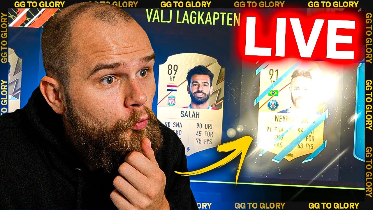 VI SPELAR FIFA 22!! GRINDAR DRAFT! | GG TO GLORY FIFA 22