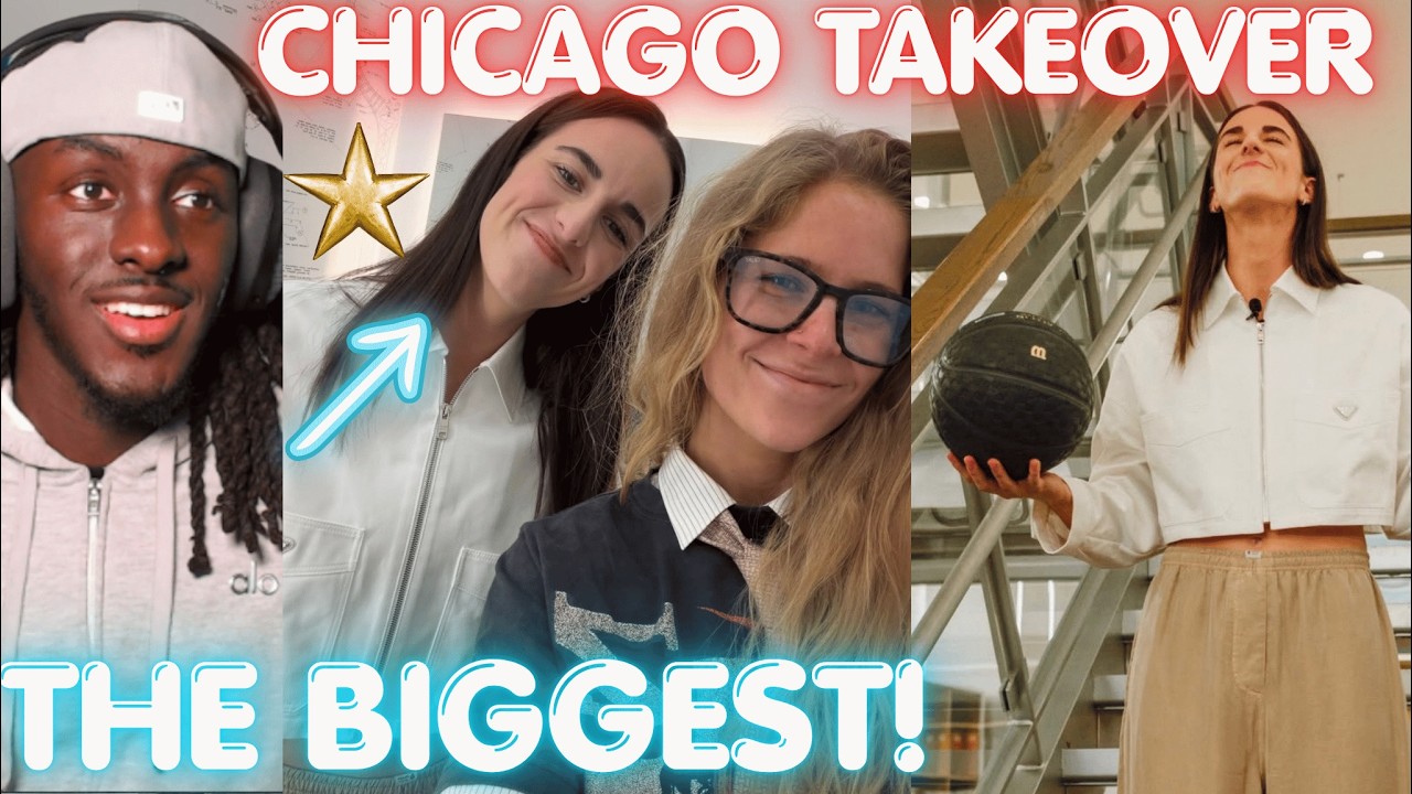 Caitlin Clark TAKES OVER Chicago All Star Break & Brings Her Photographer Despite No Credentials!