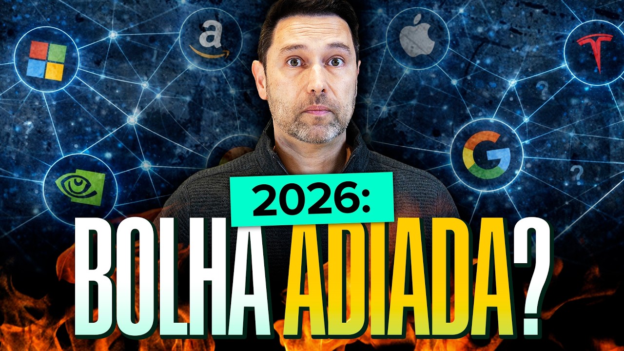 A BOLHA FOI ADIADA PARA 2026? | MERCADOS NO LIMITE E VOLATILIDADE À FRENTE: CRISE A CAMINHO?