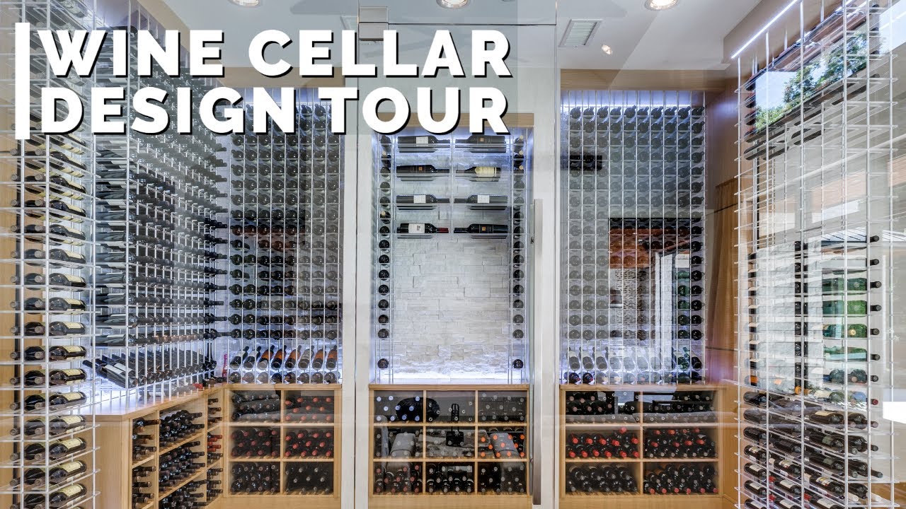 Modern Glass Wine Room
