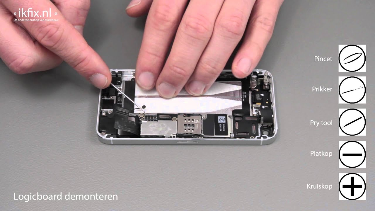 iPhone 5s Kabelboom vervangen