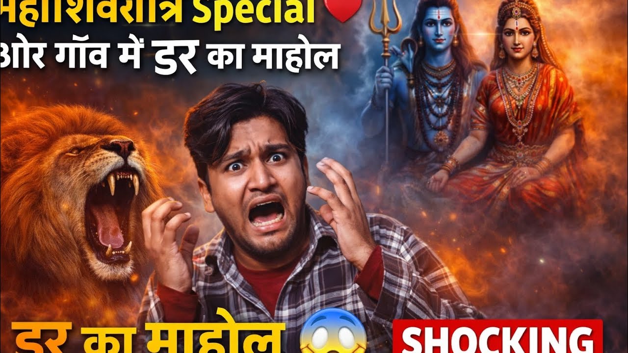 महाशिवरात्रि special❤️ और गाँव में डर का माहौल ||Pahadi Lifestyle Vlog|| ||Himanshu की कहानियां|| 
