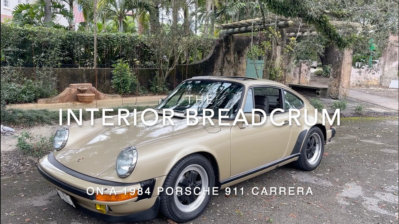 1984 Porsche 911 Interior Breadcrumb