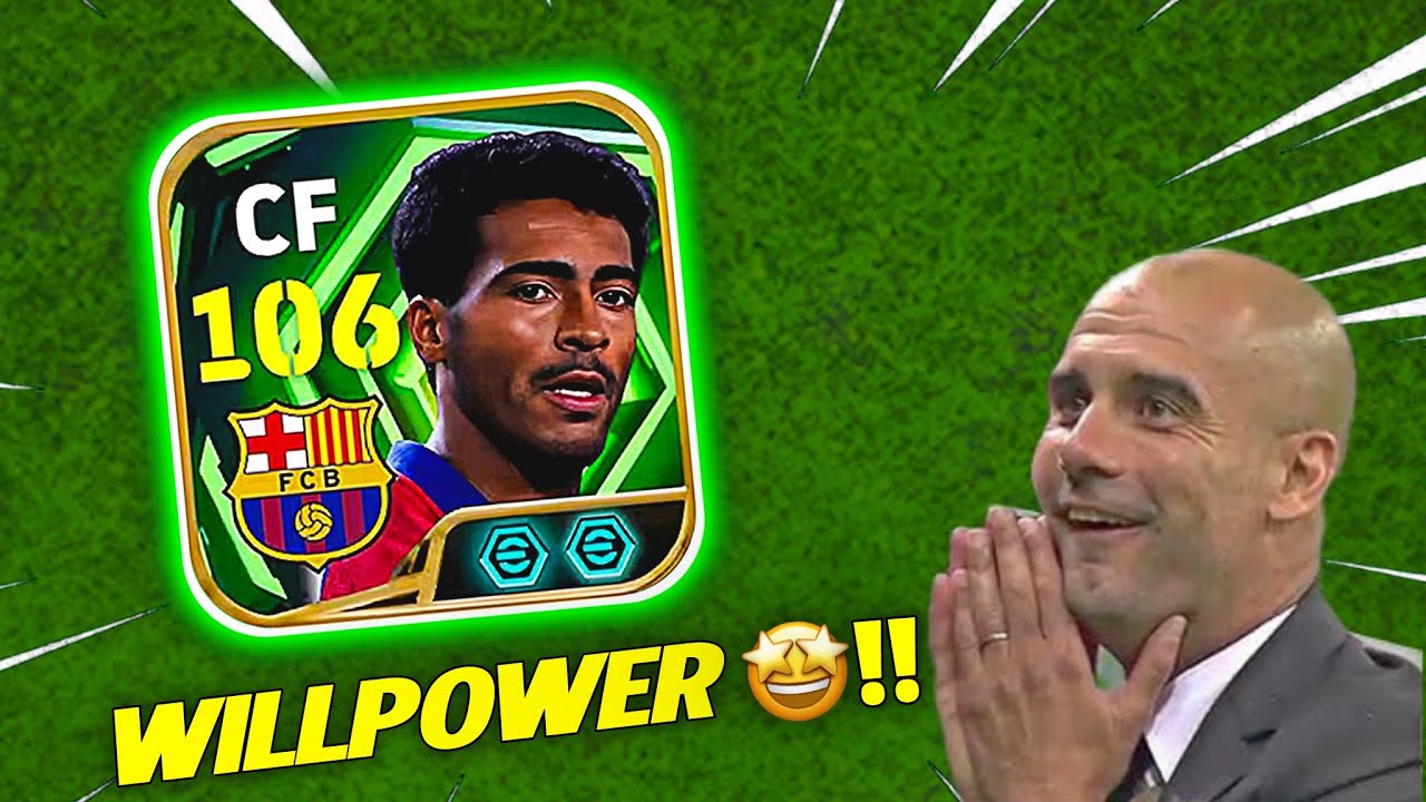 NEW 106 [WILLPOWER] ROMARIO IS A COMPLETE MENACE&hellip; 🤯 | Efootball 2026 ✨