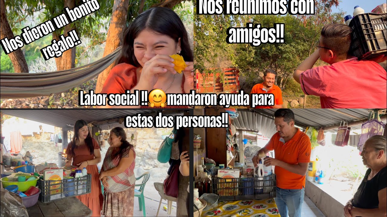 NOS DIERON UN BONITO REGALO🥰MANDARON AYUDA PARA ESTAS DOS PERSONAS 🥰@hugoalbertoelpaisa5038 