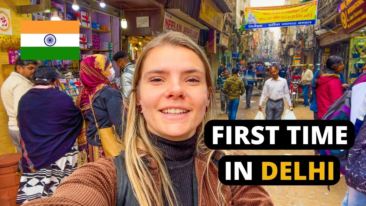 FIRST IMPRESSION of DELHI, INDIA! 🇮🇳