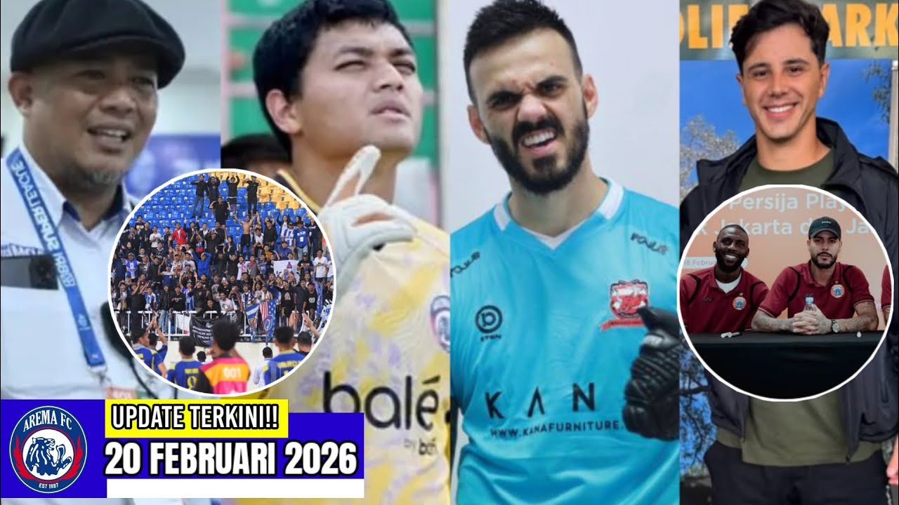 BERITA AREMA FC HARI INI JUM'AT 20 FEBRUARI 2026