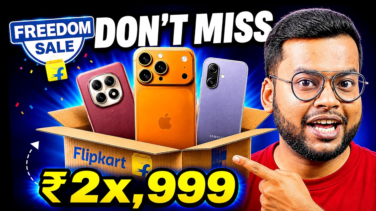 Flipkart Freedom Sale 2026 🔥🔥 Samsung, iPhone & Mi Deals | Freedom Sale Flipkart & Amazon Sale 2026