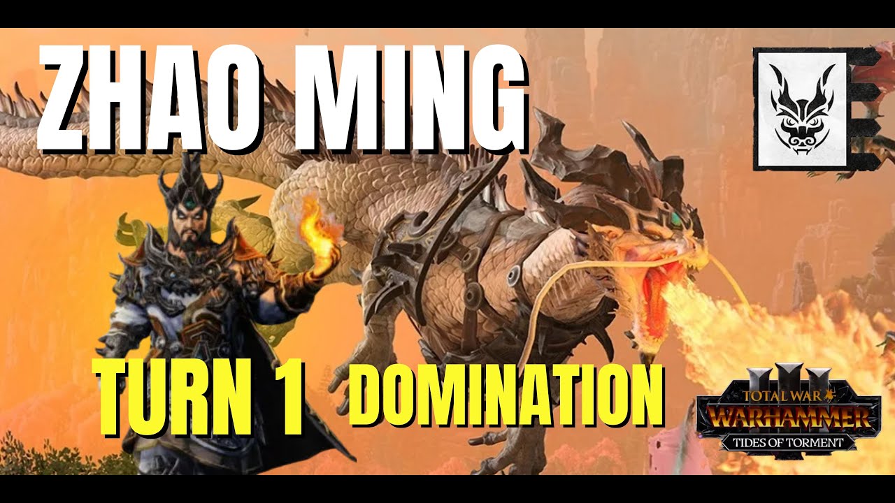 How to Dominate Turn 1 as Zhao Ming | Grand Cathay Beginner Guide - Warhammer 3 (Tides of Torment)