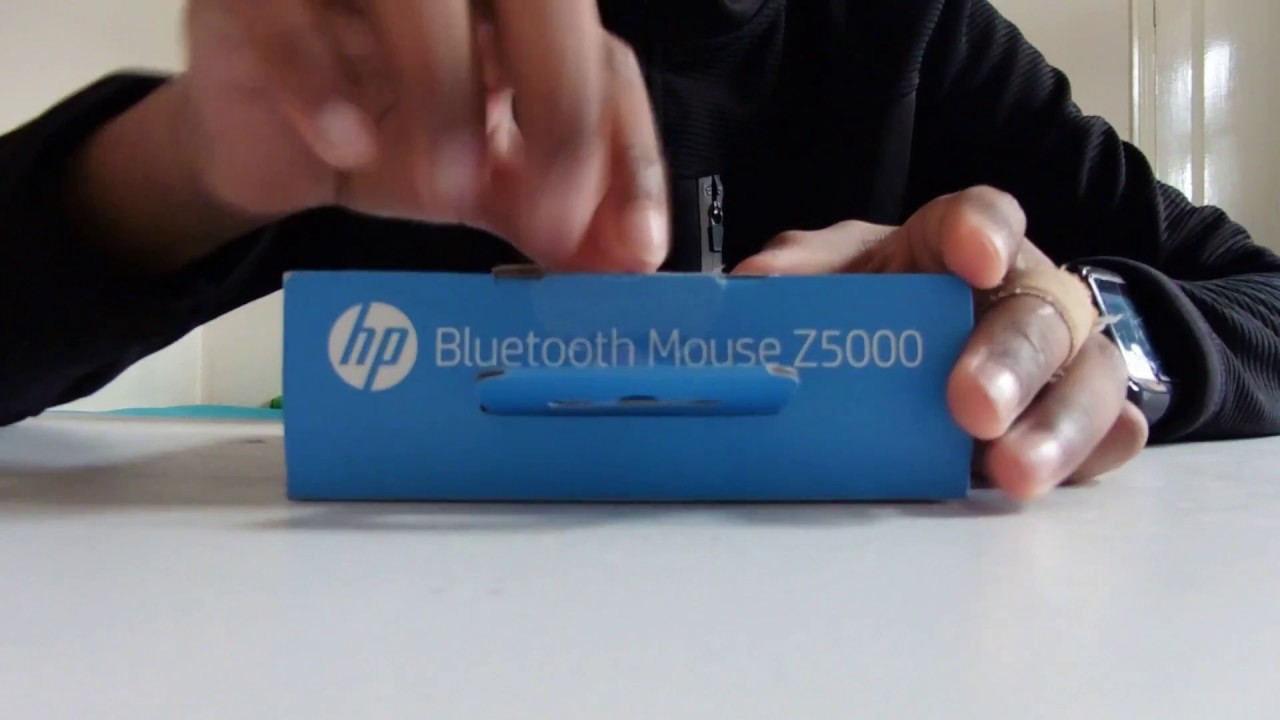 HP Bluetooth Mouse Z5000 unboxing and first use