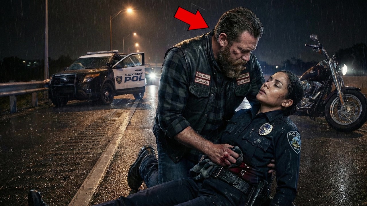 A Hells Angel Found a Dying Female Cop — What Happened Next Shocked the Entire Police Force